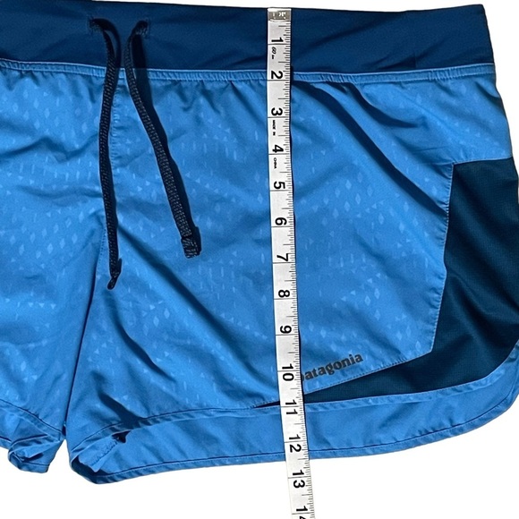 Patagonia Blue Running Strider Running Shorts - Sz XL - Picture 10 of 11